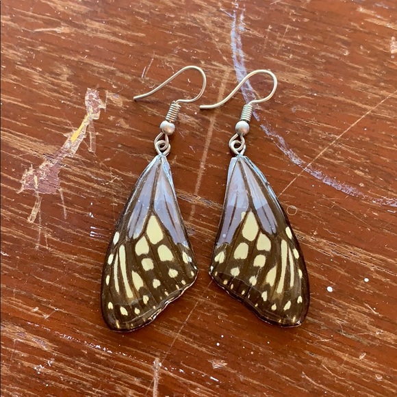 Jewelry - Butterfly Wing Dangle Earrings